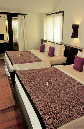 2 king size beds family room